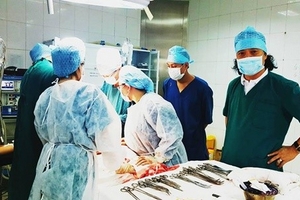 Cứu sống hai mẹ con sản phụ bị phong huyết tử cung rau