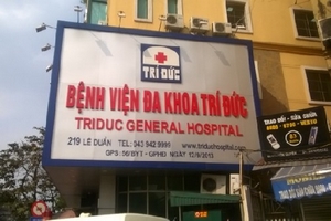 Sở Y tế Hà Nội lập hội đồng chuyên môn về vụ hai bệnh nhân tử vong tại bệnh viện Trí Đức