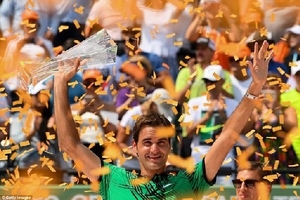 Gieo sầu cho Nadal, Roger Federer đăng quang tại Miami Open