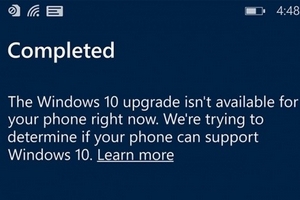 Điện thoại Windows Phone 8.1 ‘hết đường’ lên đời Windows 10 Mobile