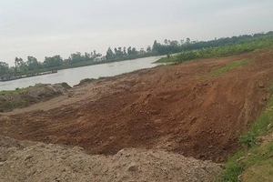 Thái Bình: UBND xã Cộng Hòa “bật đèn xanh” cho doanh nghiệp khai thác đất?