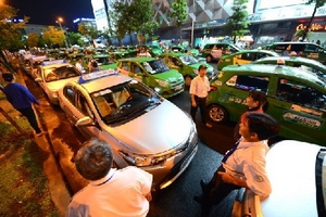 'Đại chiến' taxi đã lên đến đỉnh điểm