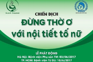 Phát động chiến dịch “Đừng thờ ơ với nội tiết tố nữ”