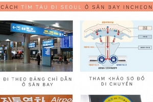 'Lơ ngơ' ở sân bay Incheon: Xem chỉ dẫn tìm đường về Seoul chi tiết hơn cả hướng dẫn viên du lịch đây!