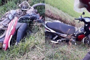 Hà Tĩnh: Hai xe máy đối đầu, 3 người thương vong
