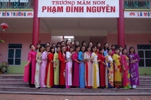 Trường Mầm non Phạm Đình Nguyên (huyện Tiên Lãng, TP. Hải Phòng): Điểm sáng trong công tác giáo dục, chăm sóc trẻ