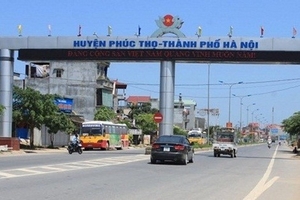 Huyện Phúc Thọ: Tạo đột phá trong phát triển kinh tế - xã hội