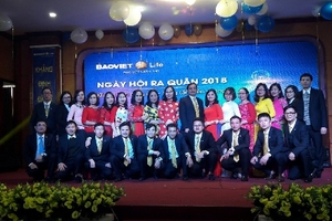 Bảo Việt Nhân thọ Hà Tĩnh tổ chức Ngày Hội Ra quân đầu năm 2018