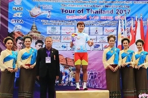 Nguyễn Thị Thật đánh rơi áo vàng tại Tour of Thailand 2017