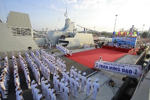 Hải Quân Việt Nam chính thức đưa 2 tàu Hộ vệ tên lửa Gepard 3.9 vào hoạt động
