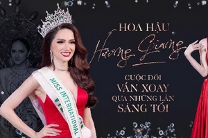 Hoa hậu Hương Giang - Cuộc đời vần xoay qua những lần sáng tối