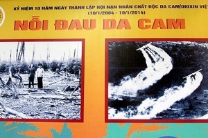 Xót xa "Nỗi đau da cam"
