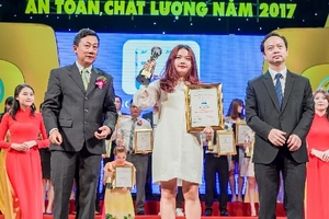 COTIPA200 đạt Top 100 “Sản phẩm – dịch vụ uy tín, an toàn, chất lượng lần thứ 5 năm 2017”