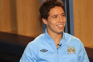 Samir Nasri ra mắt trong màu áo Manchester City