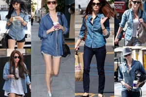 Ngẫu hứng với denim dáng dài