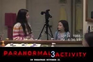 "Toát mồ hôi lạnh" với clip mới của Paranormal Activity 3