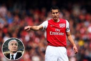 Arsenal sợ mất Van Persie vào tay Inter Milan