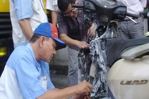 Honda VN 'bó tay' với nguyên nhân xe cháy