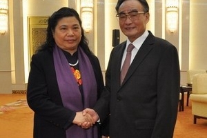 Đoàn đại biểu Quốc hội Việt Nam thăm Trung Quốc