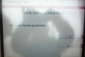 ATM dịp Tết: Vừa rút tiền vừa run