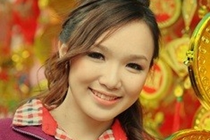 Miss Teen Thảo My rạng ngời xuống phố sắm Tết