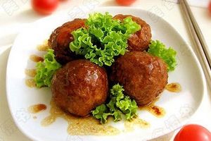 Khoai lang nhồi thịt chiên - ngon mà dễ làm