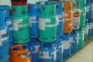 Giá gas tăng thêm 42.000 đồng/bình