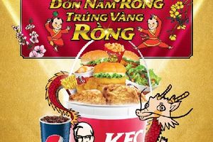 "Đón năm rồng - Trúng vàng rồng" cùng KFC