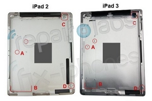 Lộ hình ảnh mới nhất iPad 3