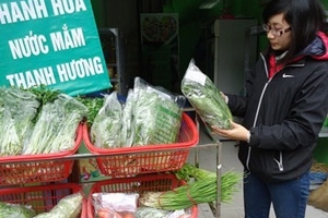 Mốt thực phẩm, mỹ phẩm hữu cơ ở Hà Nội
