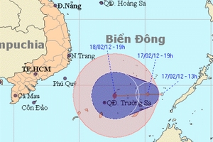 Biển Đông sắp có bão giật cấp 10, Hà Nội lại rét đậm