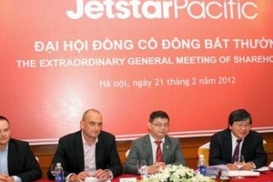Vietnam Airlines nắm gần 70% vốn tại Jetstar Pacific