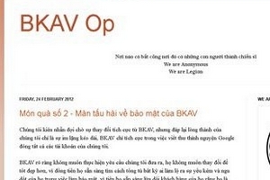 Xác định được thủ phạm tấn công diễn đàn Bkav