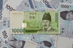 Tài khoản vãng lai của Hàn Quốc lần đầu thâm hụt