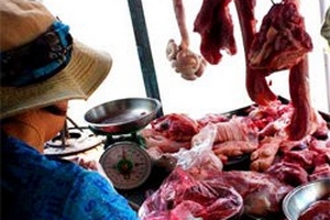 Nhiều mẫu thịt lợn TP HCM nhiễm chất độc