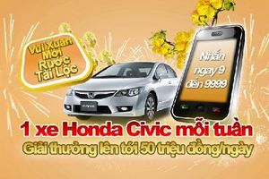 MobiFone tìm chủ nhân may mắn của chiếc Civic thứ tám