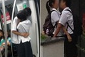 Teen Singapore ngày càng thân mật "quá đà"