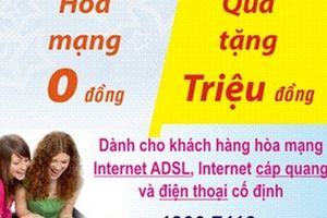 'Hòa mạng 0 đồng, quà tặng triệu đồng' tại SPT (đến 14/4)