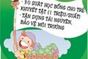 Táo bạo với dự án ‘Biến ve chai thành học bổng’