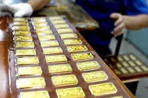 Nhà nước độc quyền sản xuất vàng miếng