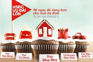 "88 ngày dễ dàng hơn cho mọi dự định" với ngân hàng HSBC