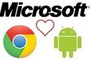 Microsoft “vớ bẫm” từ… Android và Chrome