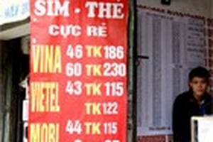 Các đại gia di động sẽ chung một giá SIM?