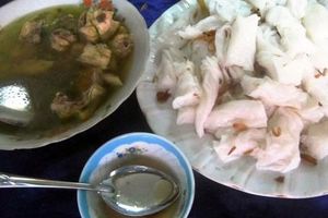 Bánh mướt canh gà