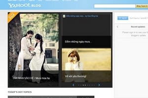 Công bố Yahoo! Blog mới tại VN