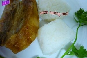 Chế biến món sườn nướng mọi