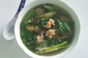 Canh chuối lá lốt