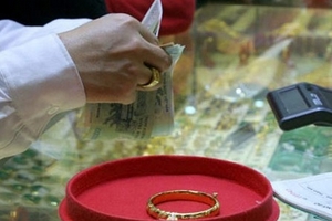 Giá vàng tăng phiên cuối tuần