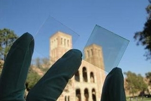 Pin mặt trời trong suốt