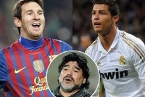 Maradona: CR7 không thể đạt đến đẳng cấp của Messi